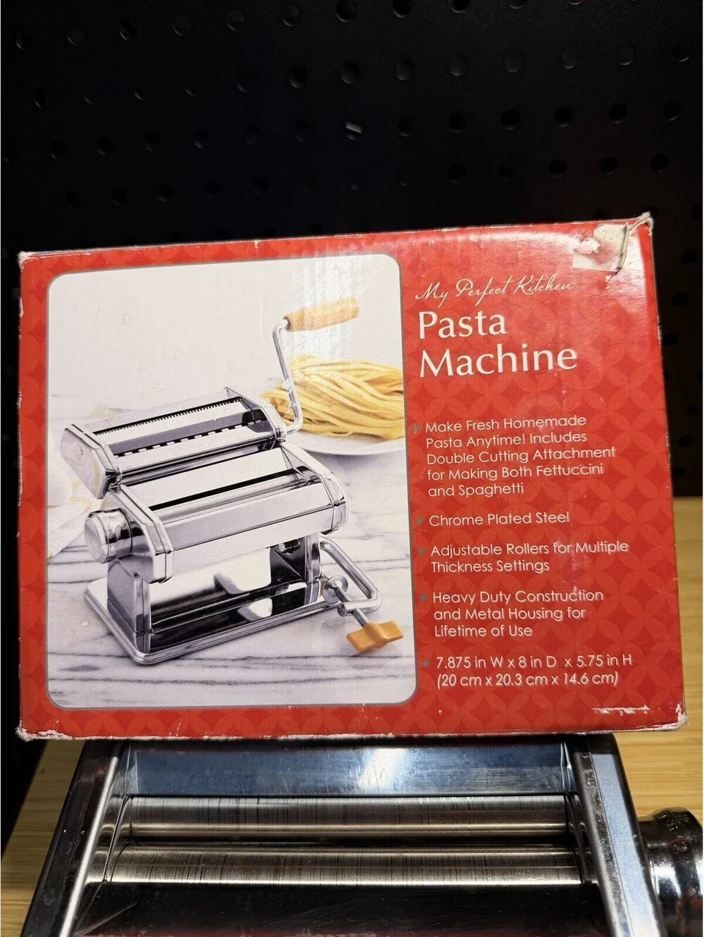 Bed Bath & Beyond My Perfect Kitchen Manual Pasta Machine VTG